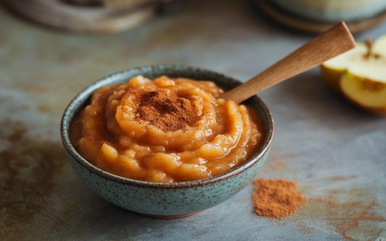 applesauce with cinnamon