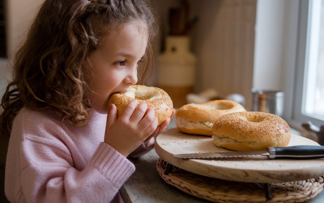 Sourdough Bagels