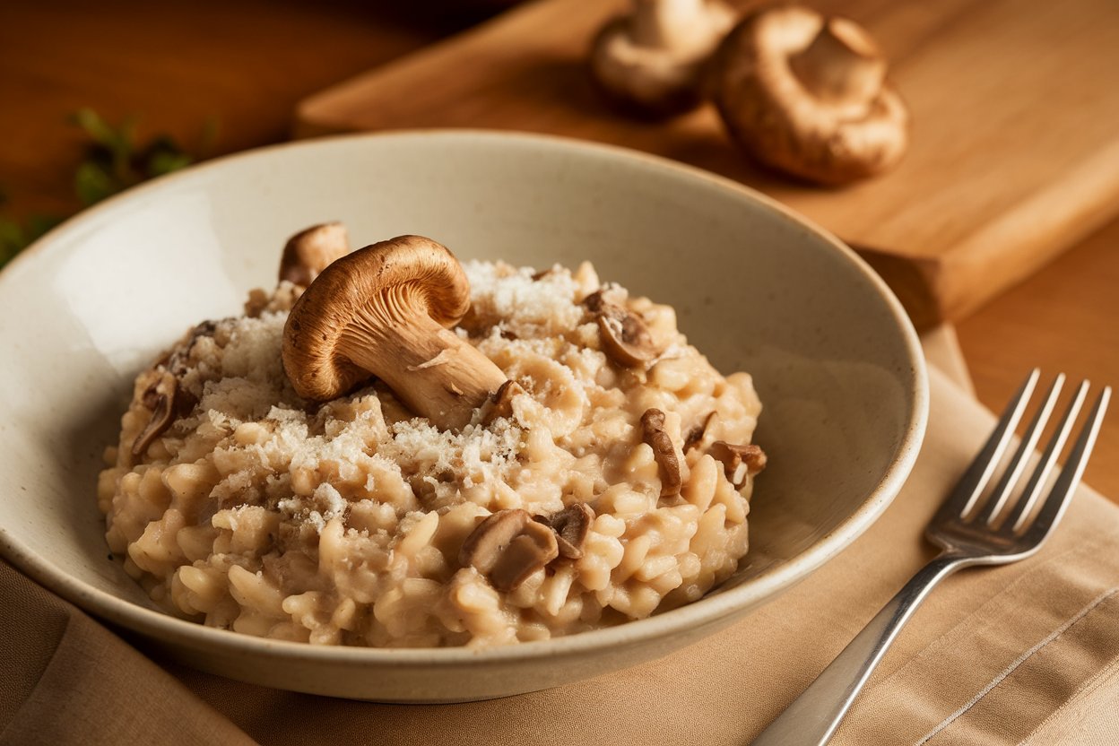 Maitake Mushroom Risotto