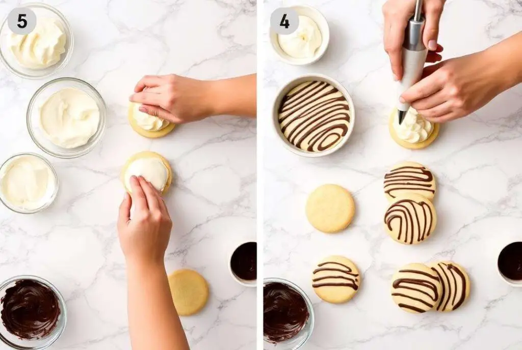 Making Homemade Zebra Cakes