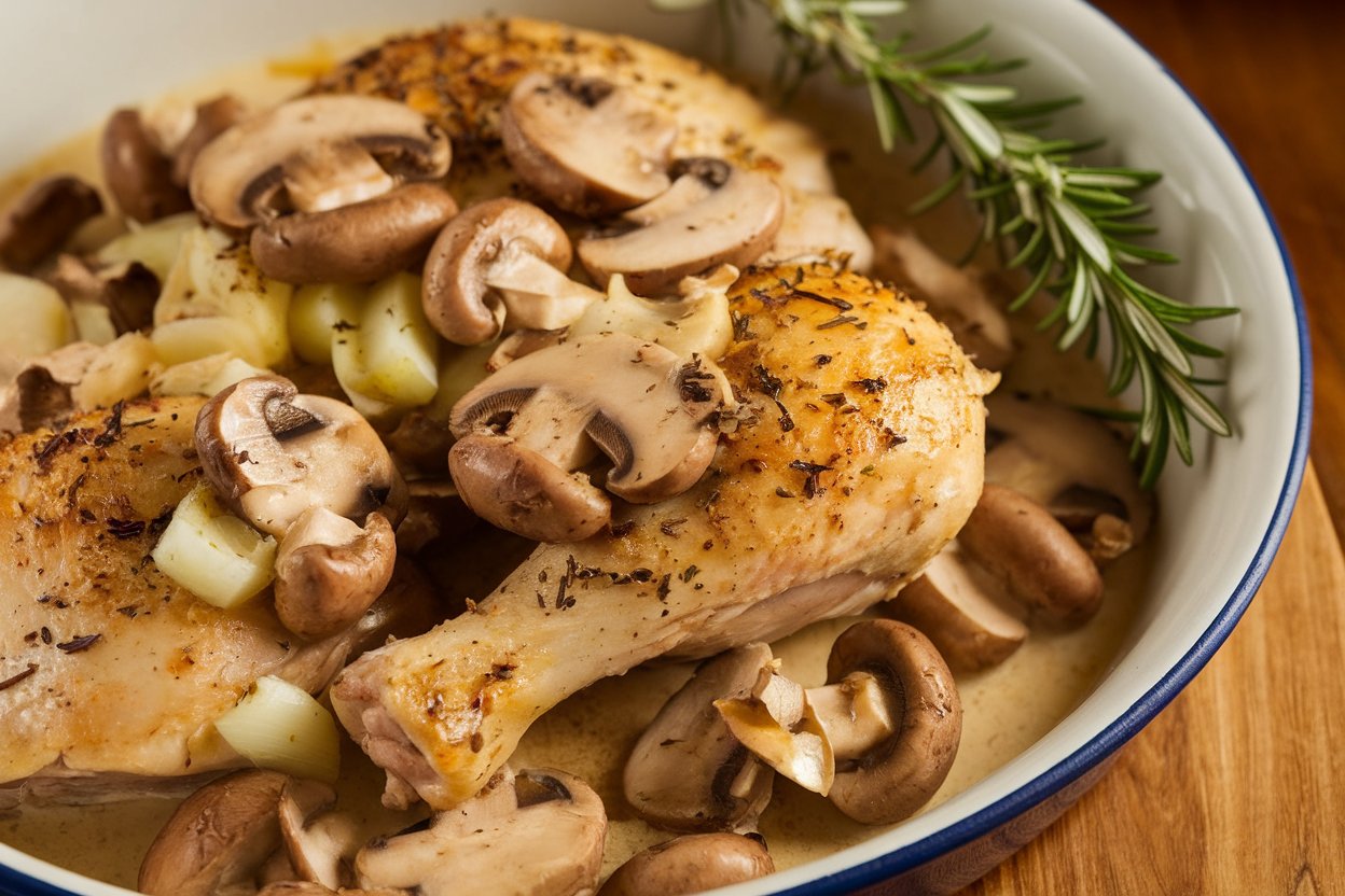 Cream Of Mushroom Chicken Recipe